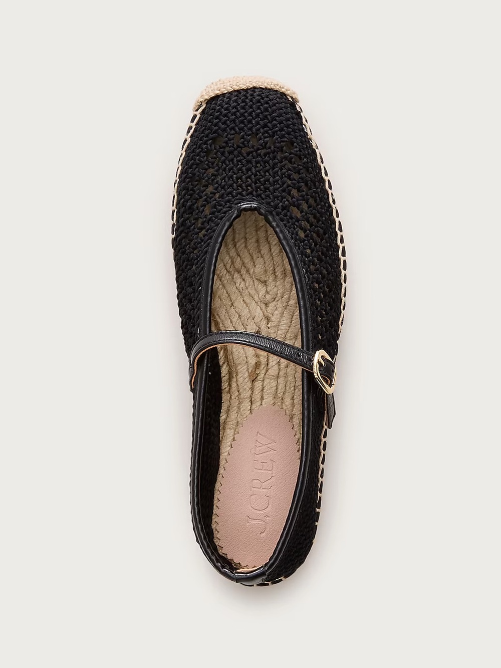 NEW IN BOX Sophie Mary Jane espadrilles with crochet - size 9 - Picture 2 of 11